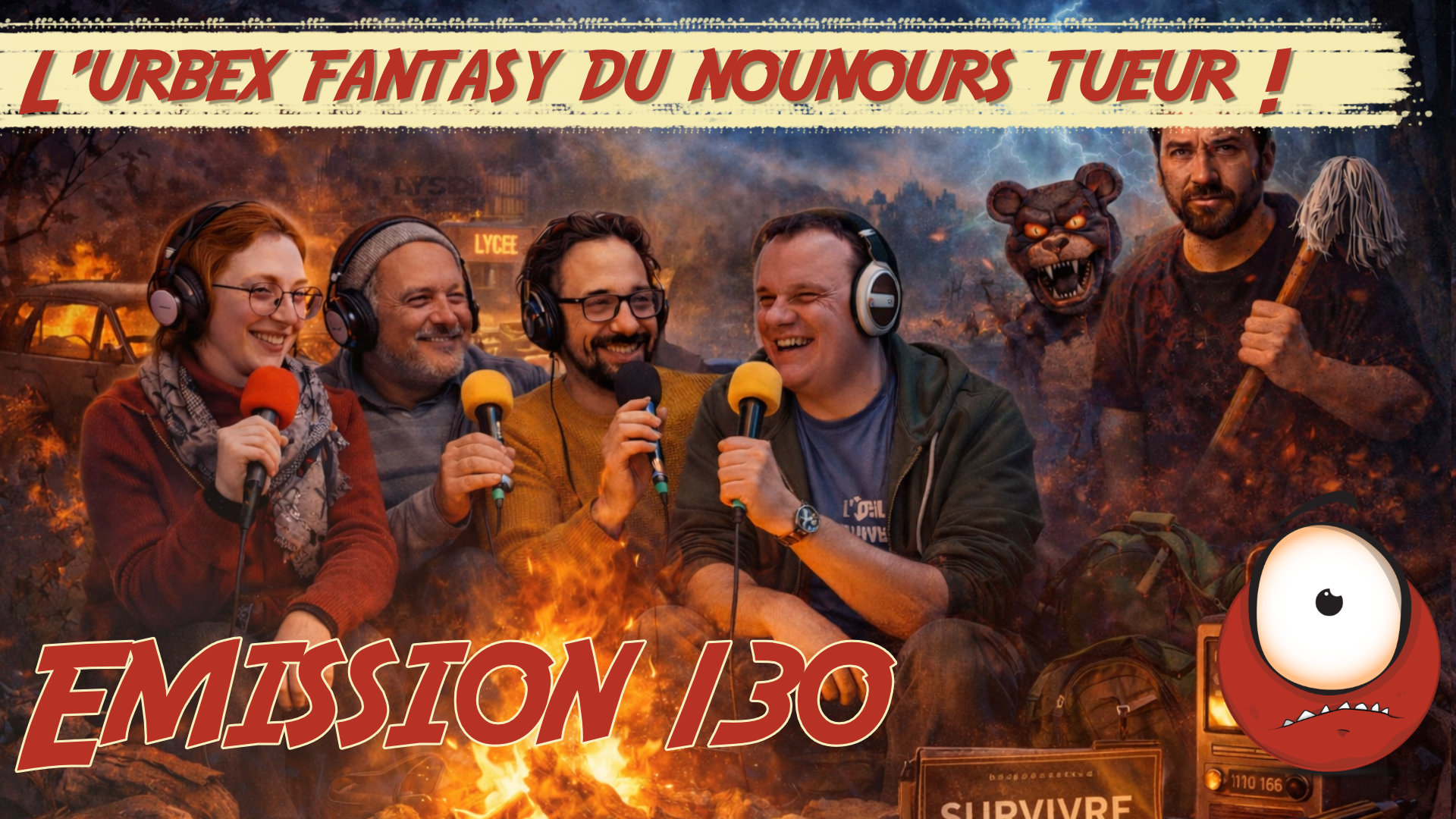 Emission 130 – L’urbex fantasy du nounours tueur